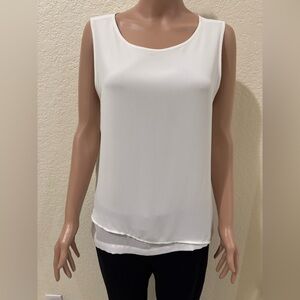A cute white tank top from Chico’s!